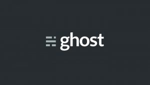 Ghost blog logo